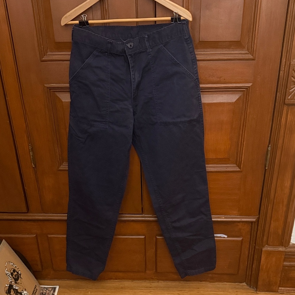 Stan Ray Navy Fatigue Pants 32x32 light wear MiUSA